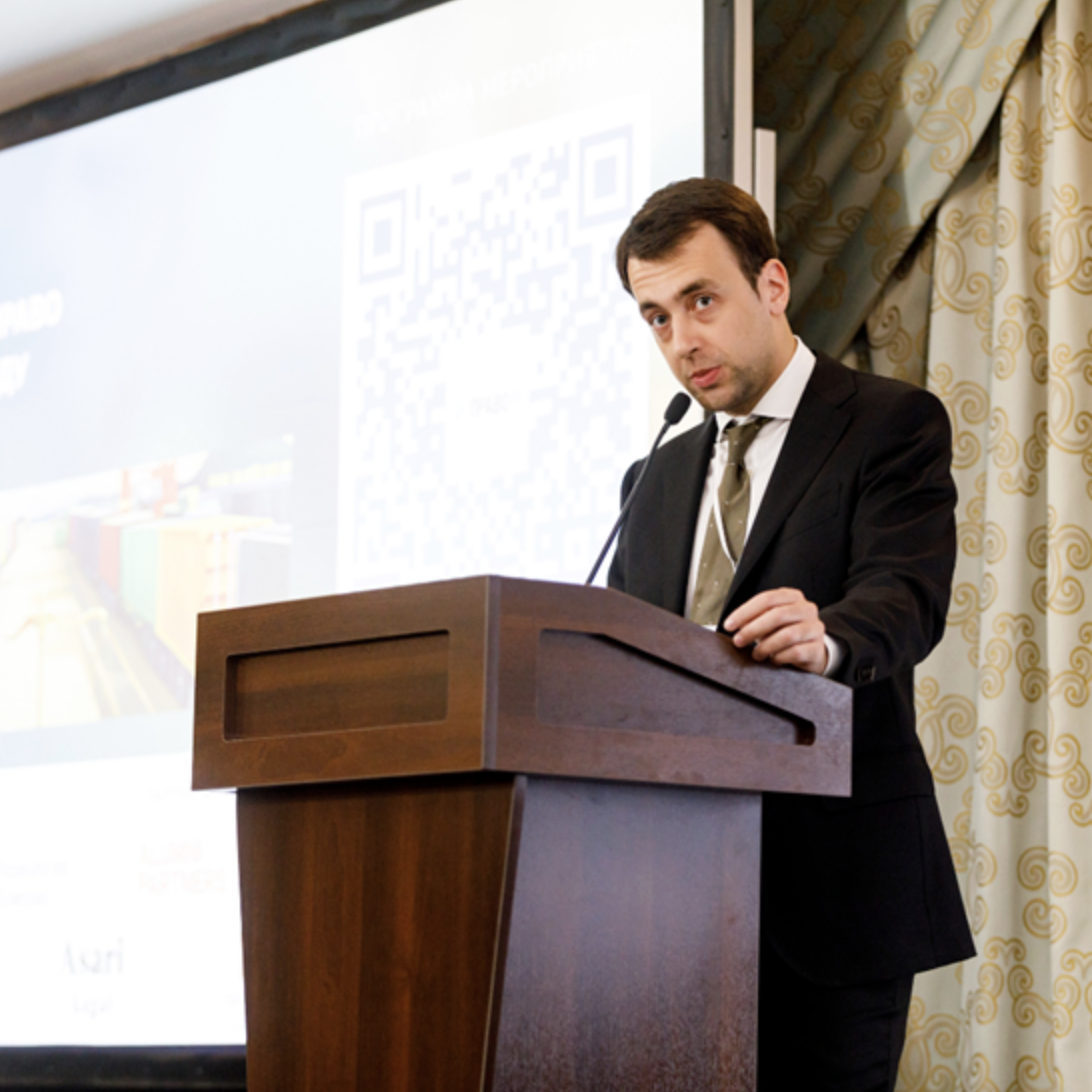 Anton Sheronov spoke at the Pravo.ru conference Customs Law and Foreign Economic Activity in 2025